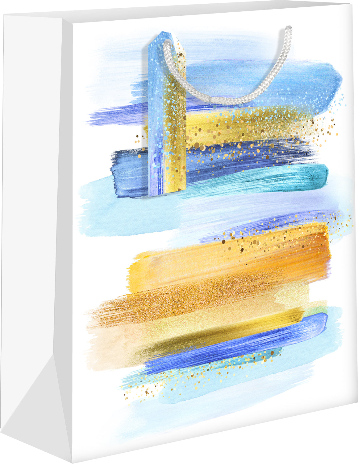 Med Gift Bags - Blue/Gold